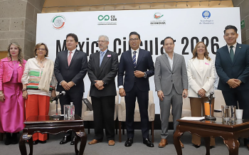 Encabeza el senador Néstor Camarillo el foro “México Circular 2026” en la Casona de Xicoténcatl